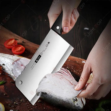 Ultra - Sharp Heavy Duty Meat Cleaver Knife - InspiredGrabs.com